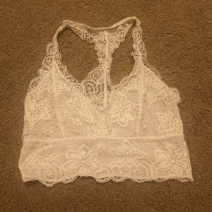 Out From Under White Bralette